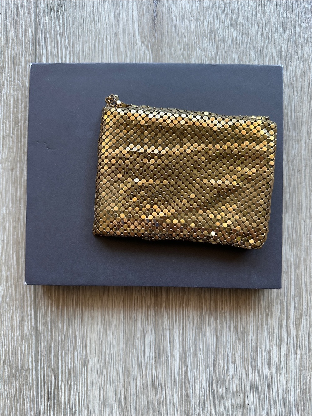 Gold Mesh vintage wallet